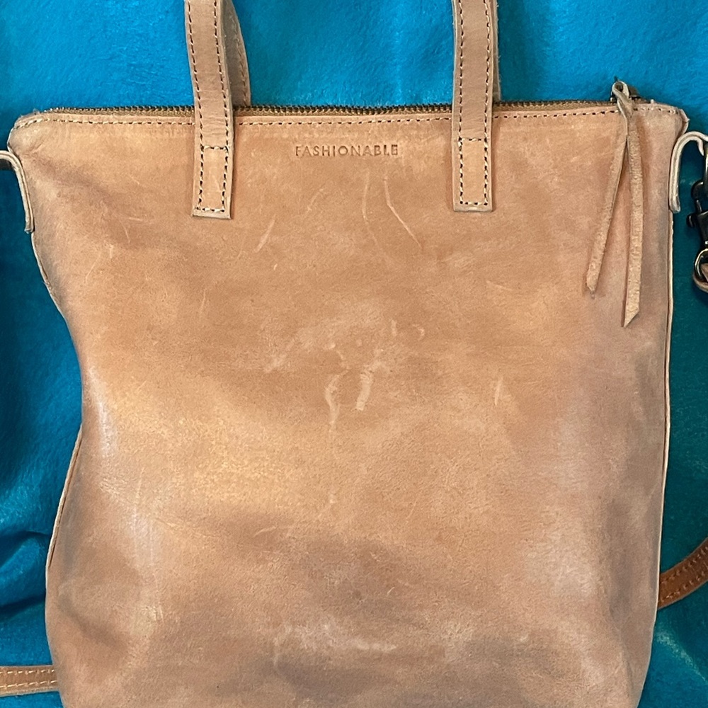 π FashionABLE Local & Global Raw Leather Crossbody/Bag Made in Ethiopia. π - Picture 5 of 15